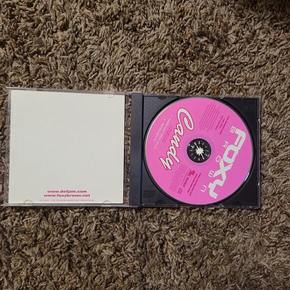 Foxy Brown-Candy (radio edit Feat. Kelis /Instr)  **Promo CD Single w/PS**used - Picture 2 of 3